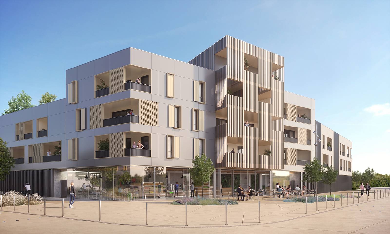 Des logements neufs du T1 au T5 ZAC de la Font de Mauguio