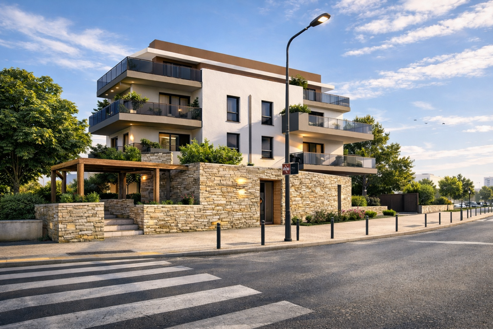 Résidence Namas Appartements Neufs Nîmes Jean Jaurès à Nîmes – Appartements neufs T2 & T3 proches des Arènes