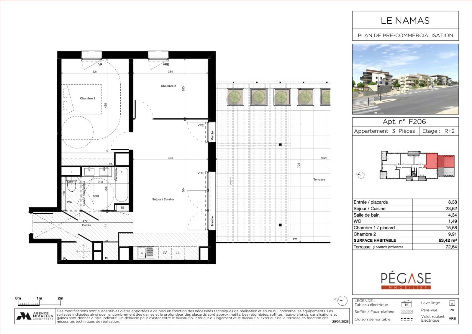 Appartements Neufs Nîmes Le NAMAS Jean Jaurès