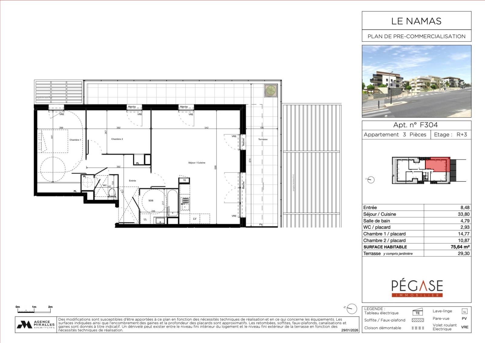 Appartements Neufs Nîmes Le NAMAS Jean Jaurès