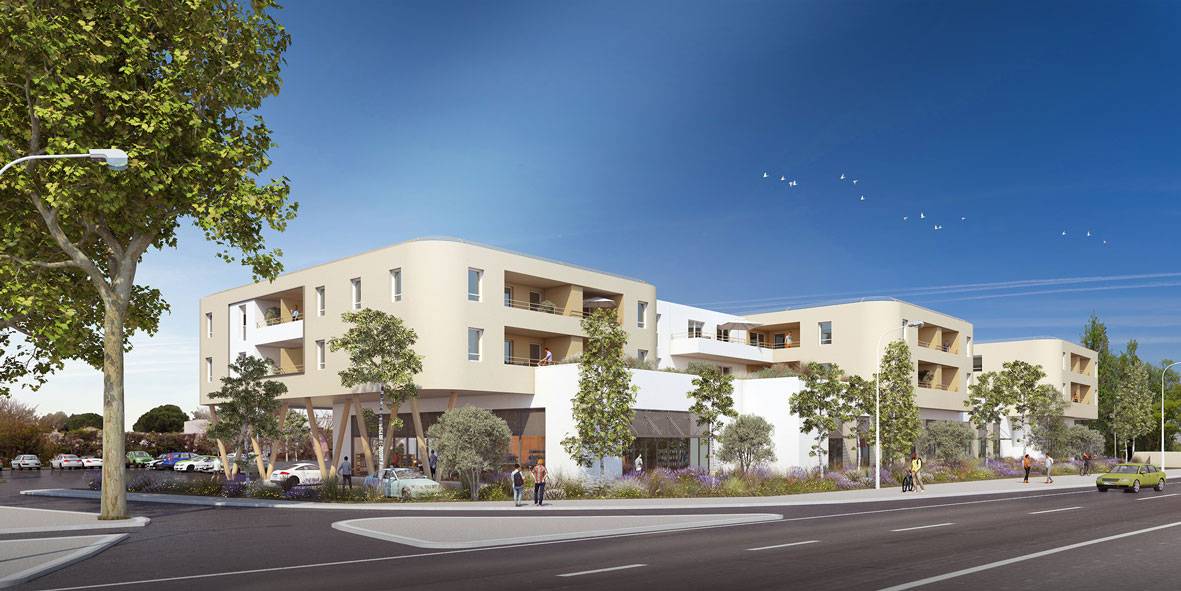 Pegase Immobilier Résidence Nidô d'appartements neufs à Lattes