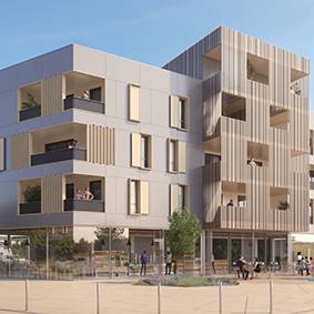 La Capoulière résidence d'appartements neufs à Mauguio