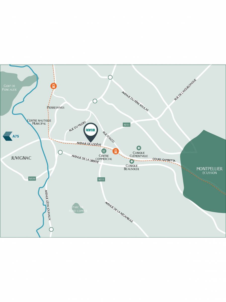 Appartements neufs idéalement situés, proches des commerces et transports en communs à Montpellier