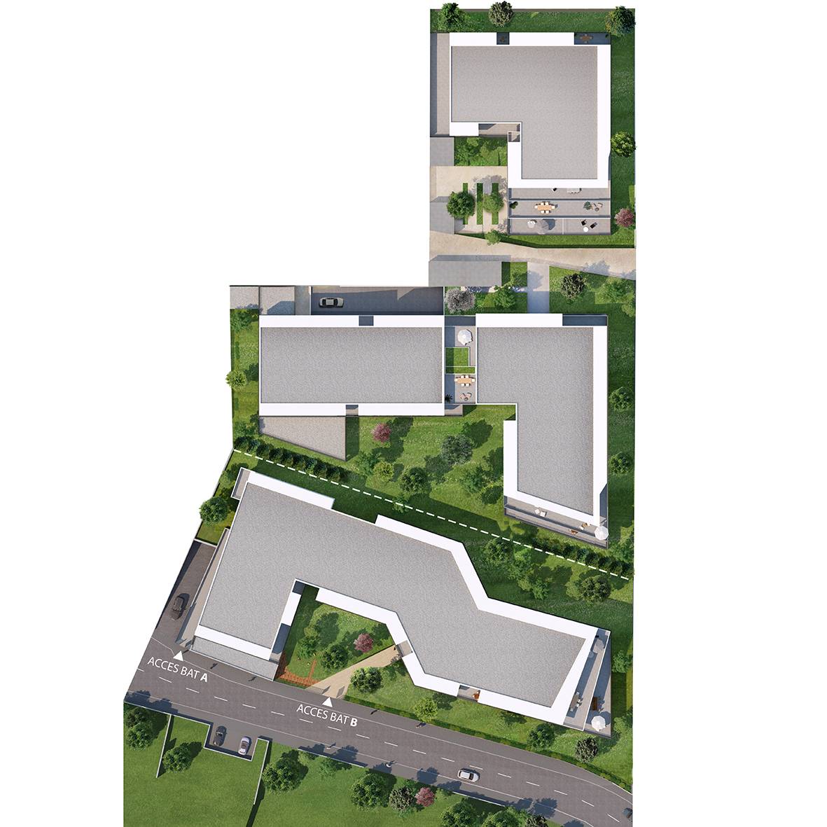 50 appartements neufs du T1 au T4 avec vue imprenable à Castelnau le Lez
