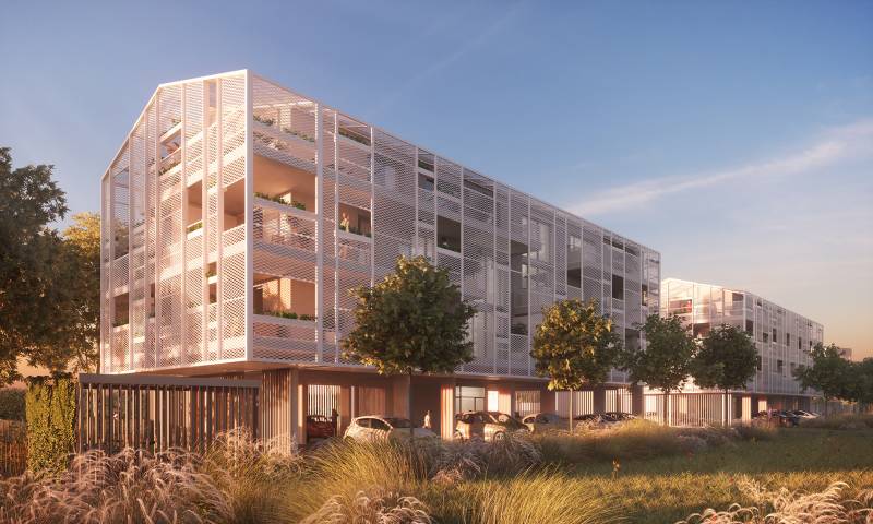 La Capoulière, résidence de logements neufs à Mauguio