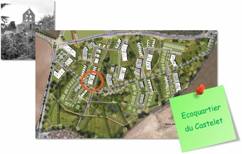 Projet Maison Ecoé Castelet à Clapiers