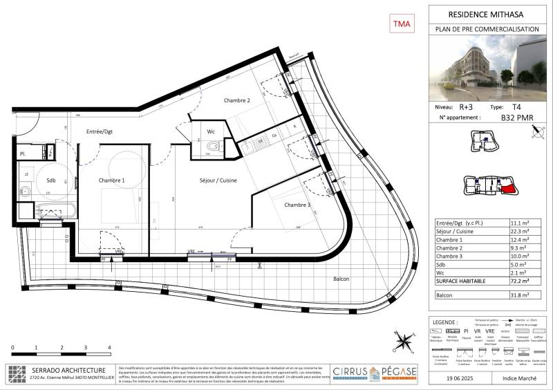 MITHASA, Appartements neufs a Castelnau le Lez, Ecoquartier Eureka