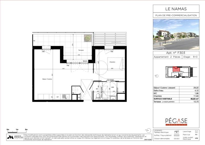 Appartements Neufs Nîmes Le NAMAS Jean Jaurès