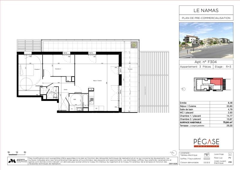 Appartements Neufs Nîmes Le NAMAS Jean Jaurès