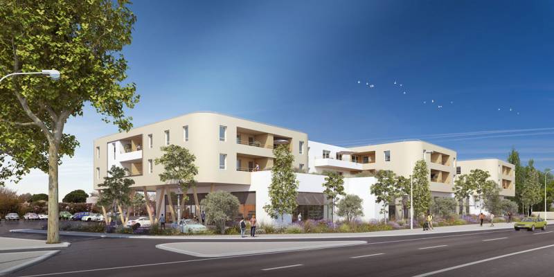 appartements neufs T1, T2, T3 à Lattes Pegase Immobilier