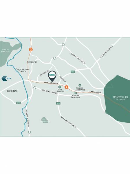 Appartements neufs idéalement situés, proches des commerces et transports en communs à Montpellier