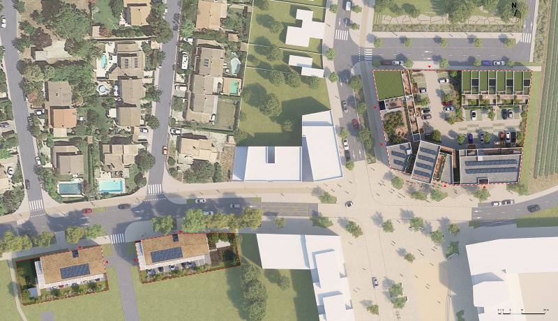 Résidence d'appartements neufs proches des commerces et toutes commodités à Mauguio