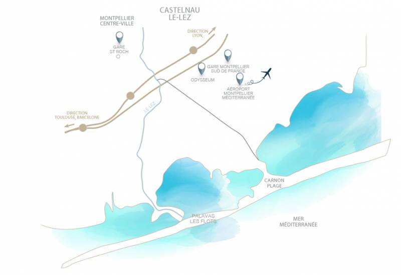 Appartements neufs à Castelnau le Lez 